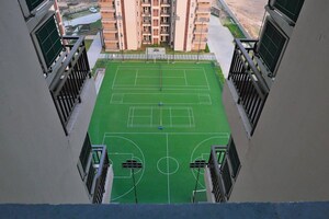Staircase in 3.5 BHK Apartment at Adani M2K Oyster Grande, Sector 102 – for Sale