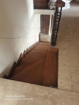 Staircase in 4 BHK Apartment at Hiland Park, Em Bypass – for Rent