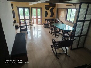 Living Room in 4 BHK Apartment at Hiland Park, Em Bypass – for Rent