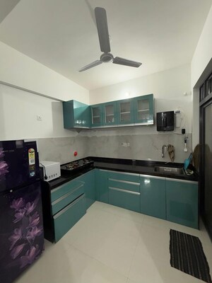 Kitchen in 3 BHK Apartment at Majestique Signature Towers, Balewadi – for Rent