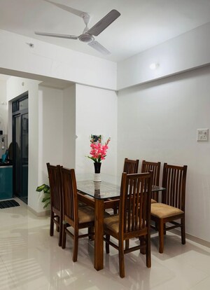 Dining area in 3 BHK Apartment at Majestique Signature Towers, Balewadi – for Rent