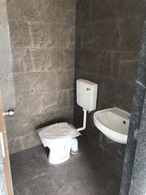 Bathroom in 2 BHK Apartment at Parshwa Platinum, Chikhali – for Rent