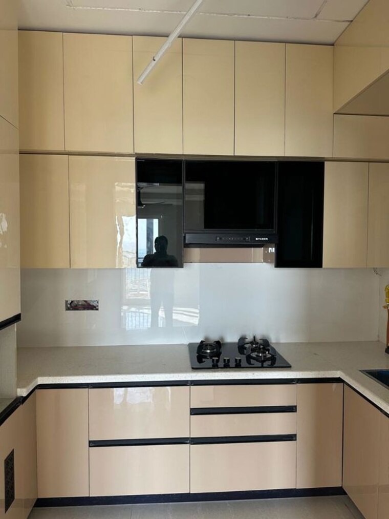 Kitchen, eldeco-live-by-the-greens 3 Bedroom 1404 Sq.Ft. Apartment In Sector 150 Noida 10191465