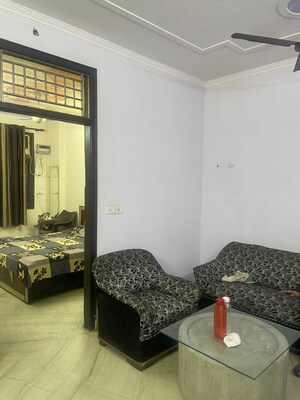 Living Room in 2 BHK Builder Floor at Subhash Nagar – for Rent