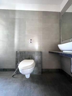 Bathroom in 2 BHK Apartment at Paradise Sai World City Phase 2, New Panvel – for Rent