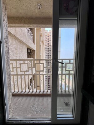 Balcony in 2 BHK Apartment at Paradise Sai World City Phase 2, New Panvel – for Rent