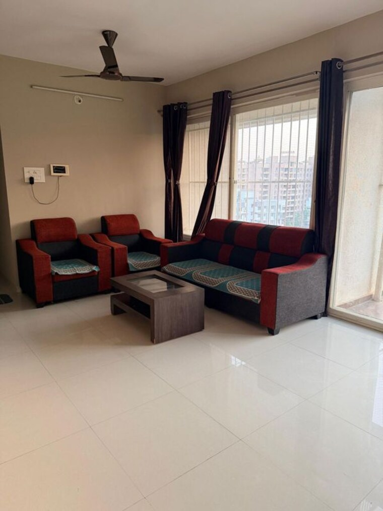 Living Room, wakad 2 Bedroom 750 Sq.Ft. Apartment In Wakad Pune 10191686