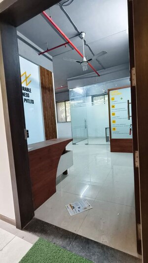  Office Space – Entrance View at Pride Purple Park Springs, Dhanori - for Rent
