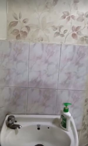 Bathroom in 3 BHK Builder Floor at Shakti Khand Iii – for Rent