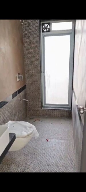 Bathroom in 3 BHK Apartment at Alag Marina, Mulund West – for Rent