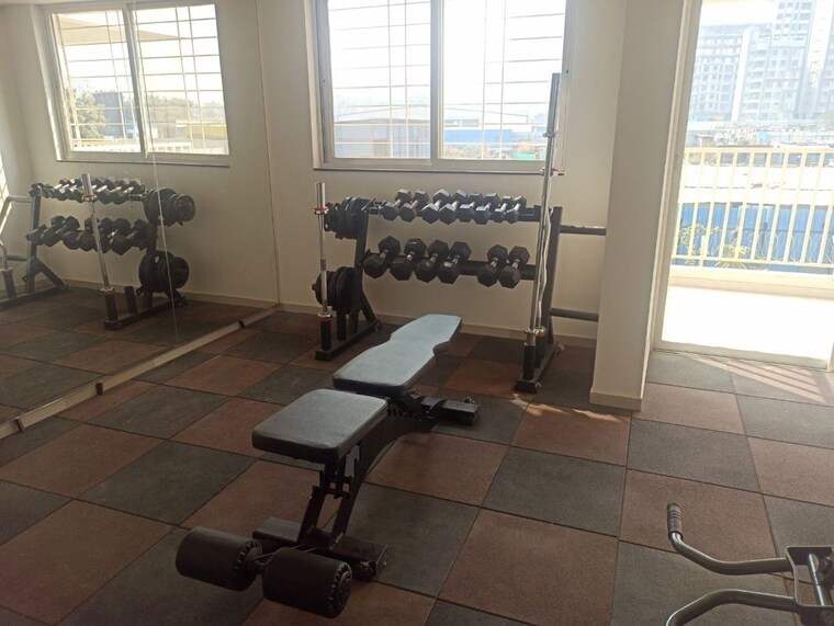 Gym, millennium-atlas 2 Bedroom 1100 Sq.Ft. Apartment In Tathawade Pune 10191732