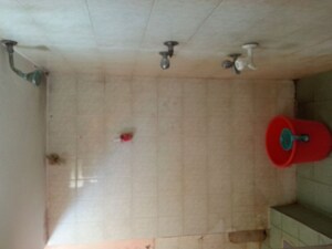 Bathroom in 1 RK Independent House at Rt Nagar – for Rent