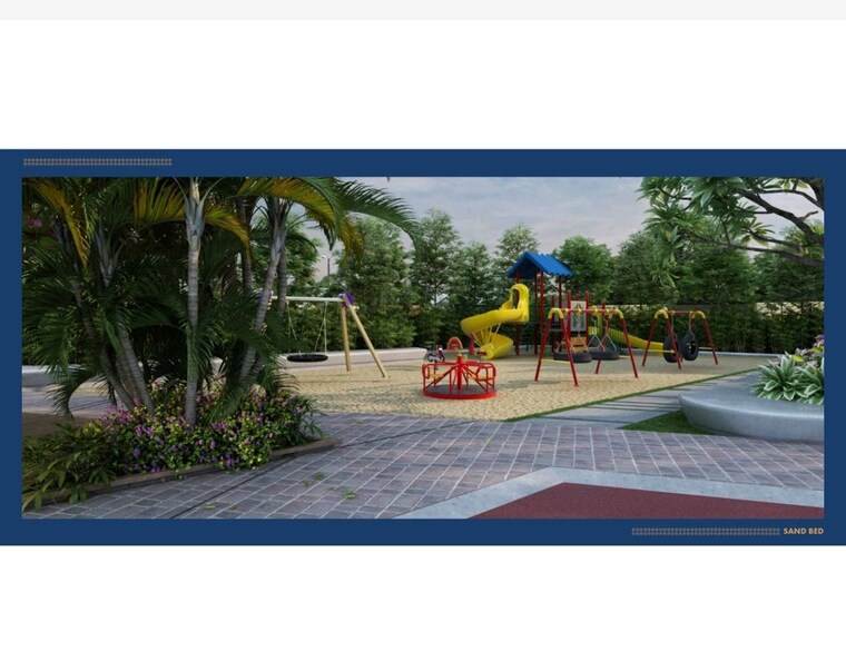 Garden, candeur-lakescape 2 Bedroom 1321 Sq.Ft. Apartment In Kondapur Hyderabad 10191991