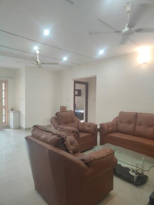 Living Room in 3 BHK Apartment at GBS Lavelle, Richmond Town – for Rent