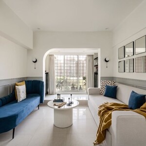 Living Room in 1 BHK Apartment at Kandivali East – for Sale