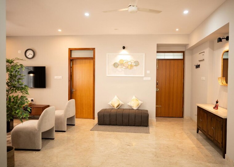 Living Room, hm-avalon 3 Bedroom 1800 Sq.Ft. Apartment In Richmond Town Bangalore 10192092