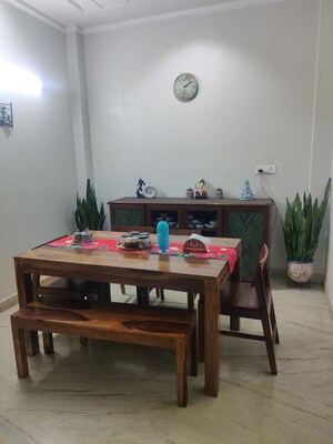 Bedroom in 3 BHK Builder Floor at Chittaranjan Park – for Sale