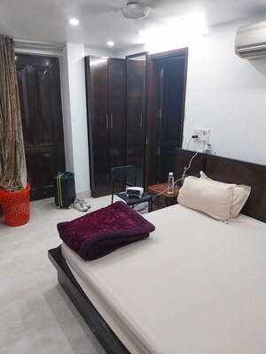 Living Room in 4 BHK Builder Floor at Kalkaji – for Rent