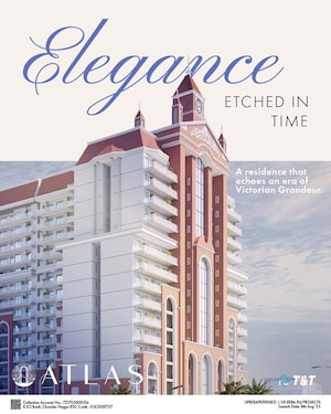 3 BHK Apartment For Sale in T And T Atlas, Raj Nagar Extension