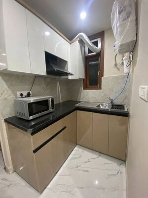 Kitchen in 1 BHK Builder Floor at Saket – for Rent
