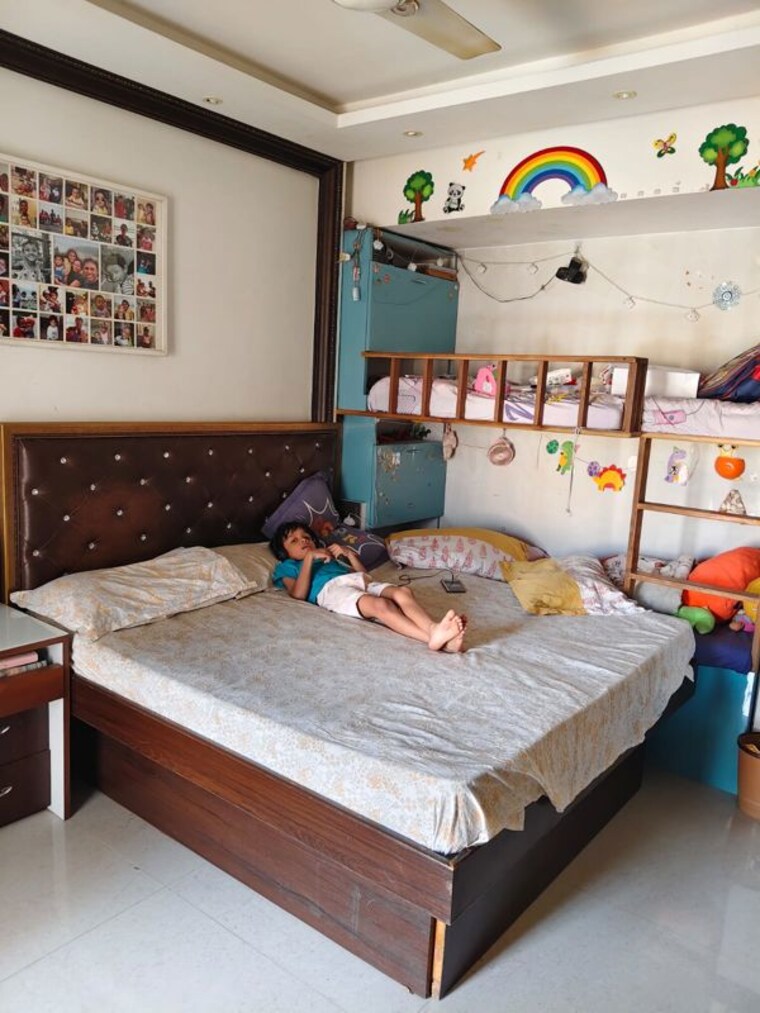 Bedroom, cosmos-classique 2 Bedroom 900 Sq.Ft. Apartment In Ghodbunder Road Thane 10192248