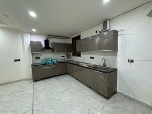 Kitchen in 3 BHK Builder Floor at Palm Residency Chhatarpur, Chattarpur – for Rent