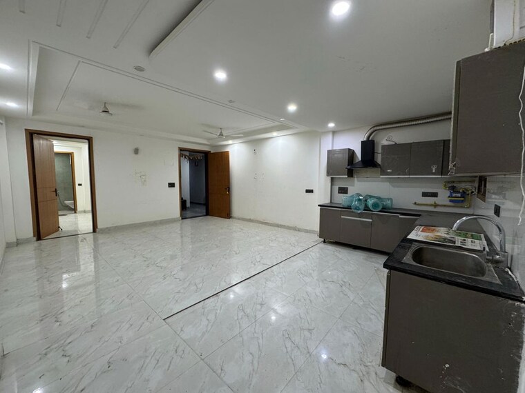 Kitchen, palm-residency-chhatarpur 3 Bedroom 1400 Sq.Ft. Builder Floor In Chattarpur Delhi 10192298