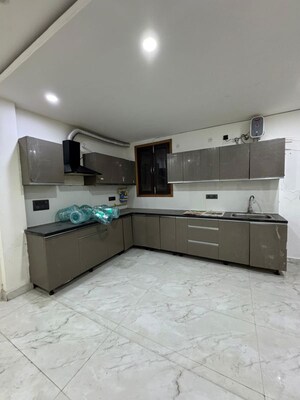 Kitchen in 3 BHK Builder Floor at Palm Residency Chhatarpur, Chattarpur – for Rent