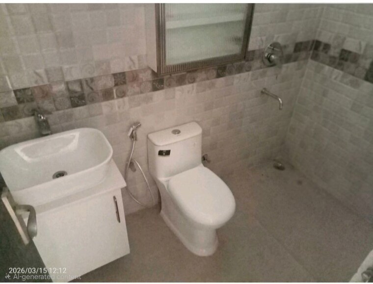 Bathroom, signature-global-park 3 Bedroom 1210 Sq.Ft. Builder Floor In Sohna Sector 36 Gurgaon 10192321