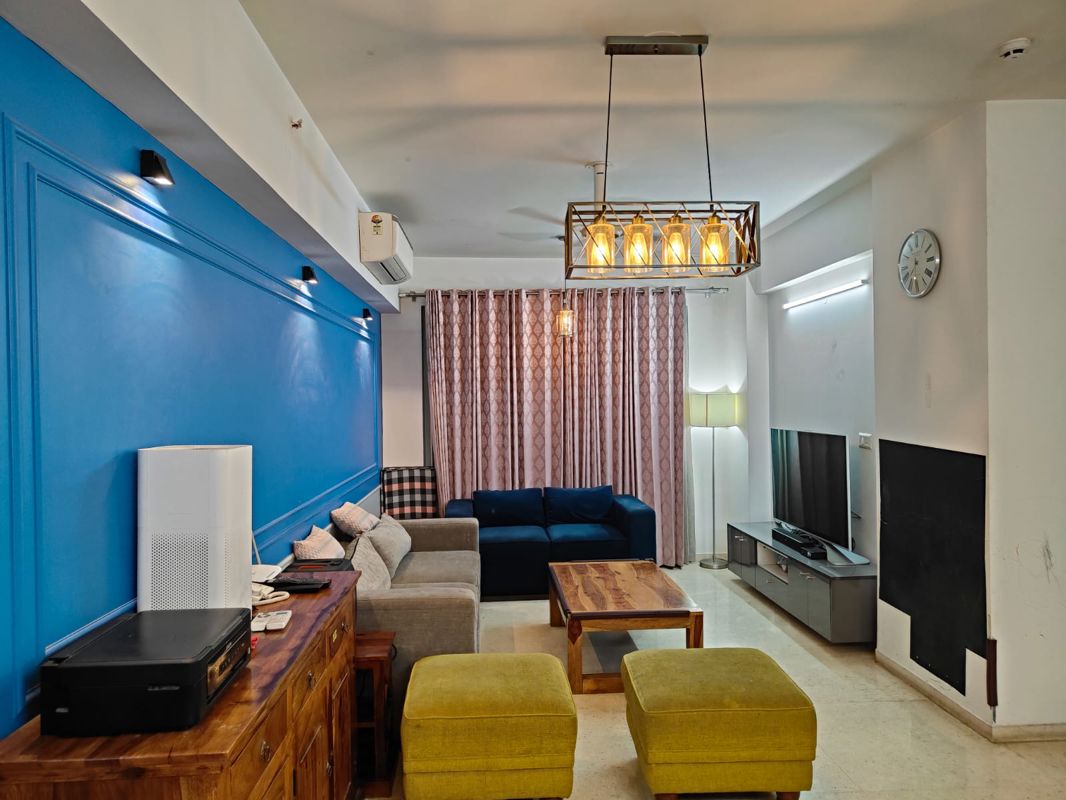 3 BHK + Basement Apartment For Rent in DLF The Skycourt