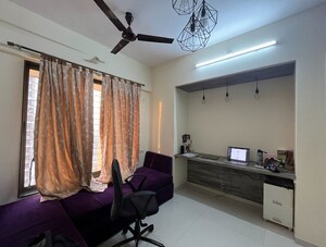Living Room in 1 BHK Apartment at Bhoomi Acres, Thane West – for Rent