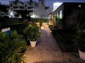 Balcony in 3 BHK Apartment at Sushma Crescent, Dhakoli – for Rent