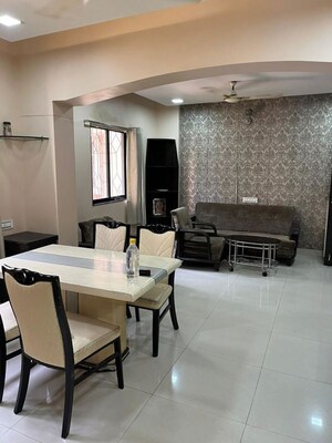Living Room in 1 BHK Apartment at Mantri Park, Goregaon East – for Rent