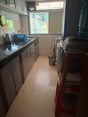 Kitchen in 1 BHK Apartment at Bandra West – for Rent