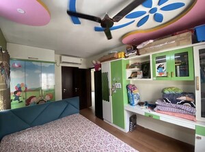 Bedroom in 3 BHK Apartment at Vajra Jasmine County, Gachibowli – for Rent