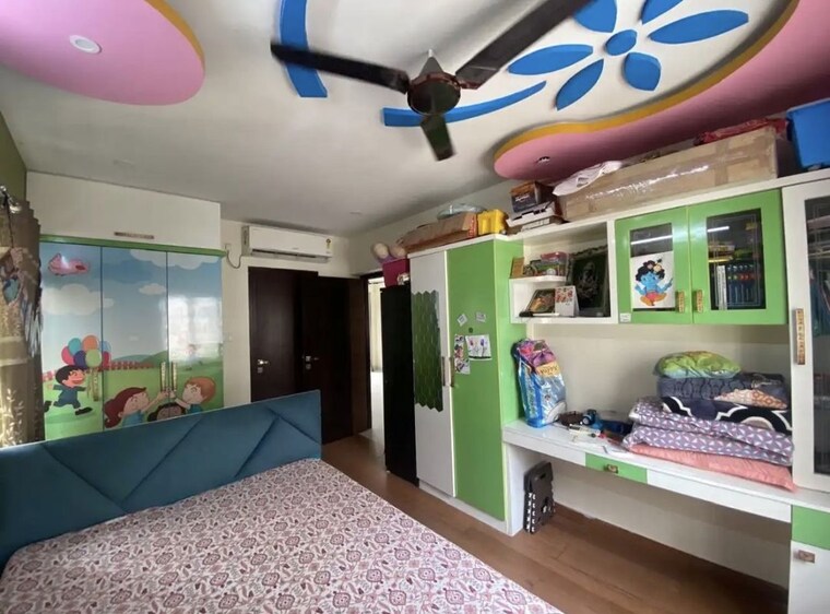 Bedroom, vajra-jasmine-county 3 Bedroom 1740 Sq.Ft. Apartment In Gachibowli Hyderabad 10192378
