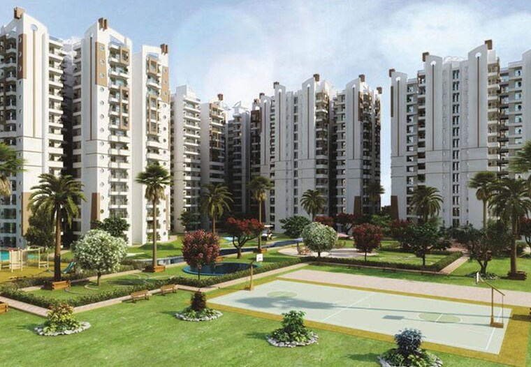 Exterior View, charms-castle-phase-ii 3 Bedroom 2085 Sq.Ft. Apartment In Raj Nagar Extension Ghaziabad 10192336