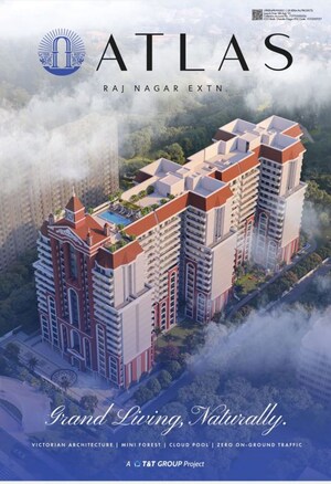 3.5 BHK Apartment – Exterior View View at T And T Atlas, Raj Nagar Extension - for Sale