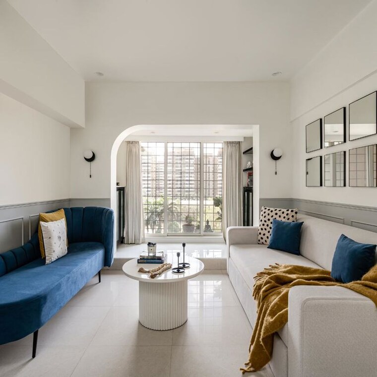 Living Room, conscient-habitat-78 2 Bedroom 700 Sq.Ft. Apartment In Sector 78 Faridabad 10192434