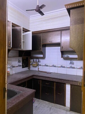 Kitchen in 2 BHK Builder Floor at Nirankari Colony – for Rent