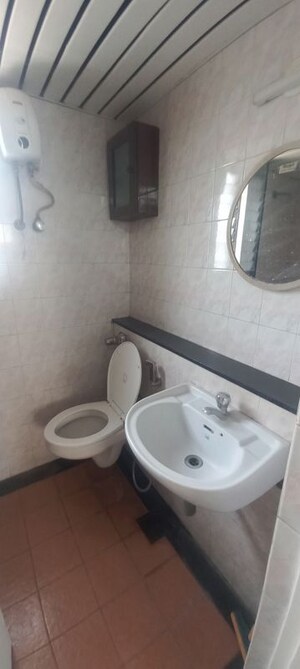 Bathroom in 2 BHK Apartment at Yashodham Complex, Goregaon East – for Rent