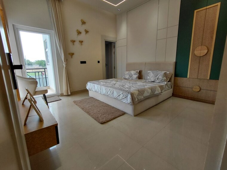 Bedroom, sadupura village 4 Bedroom 1750 Sq.Ft. Apartment In Sadupura Village Faridabad 10192592