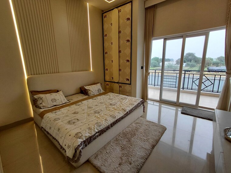Bedroom, sadupura village 4 Bedroom 1750 Sq.Ft. Apartment In Sadupura Village Faridabad 10192592