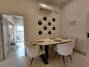 Living Room in 4 BHK Apartment at Sadupura Village – for Sale