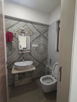 Bathroom in 2 BHK Apartment at Lloyds Garden, Prabhadevi – for Rent