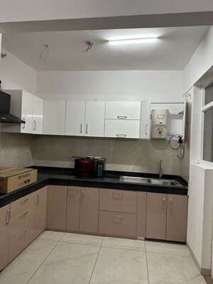 Kitchen in 2 BHK Apartment at Rishita Manhattan, Gomti Nagar – for Rent