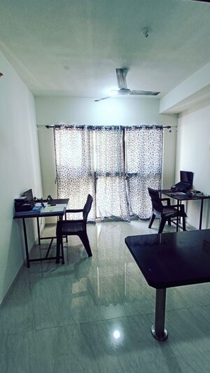 Living Room in 1 BHK Apartment at Lodha Casa Viva, Majiwada – for Rent