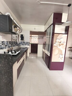 Kitchen in 2 BHK Apartment at Dhanashree Aashiyana, Undri – for Rent
