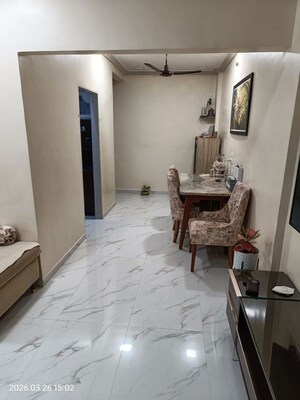 Master Bedroom in 3 BHK Apartment at Swapna Kiran CHS, Malad East – for Sale