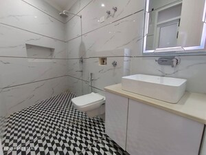 Bathroom in 3 BHK Apartment at Saket – for Rent